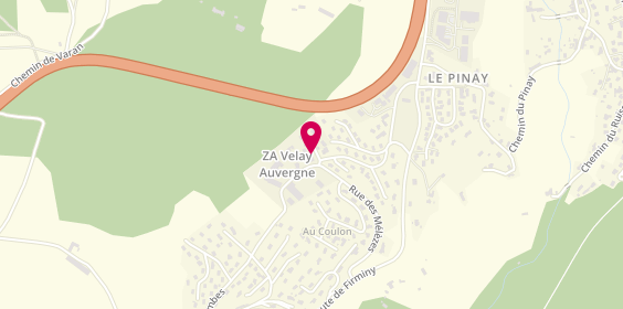 Plan de CATALON Eddy, Zone Artisanale Velay Auvergne, 43330 Saint-Ferréol-d'Auroure