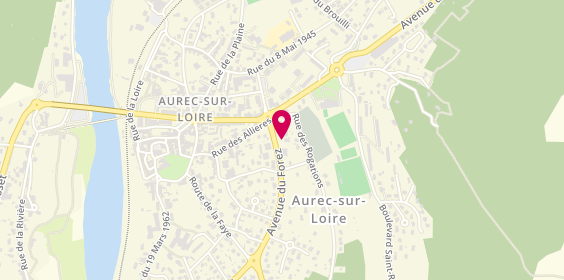 Plan de Aurec Elec, 16 Rue des Genets, 43110 Aurec-sur-Loire