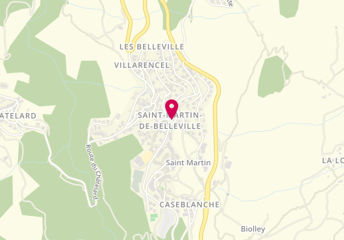 Plan de Bell 'Elec, Saint Martin de Belleville Praranger, 73440 Les Belleville