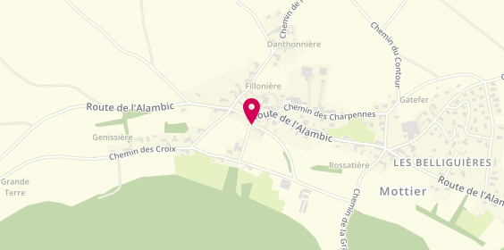 Plan de Jlc, 5 Chemin Mandriot, 38260 Le Mottier