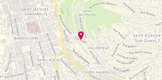 Plan de Bourgin SAS, 10 Rue Arago, 42100 Saint-Étienne