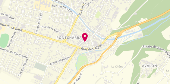 Plan de ATEC - Electricité, Climatisation, Sécurité - Pontcharra - Isère, 85 Rue Laurent Gayet, 38530 Pontcharra