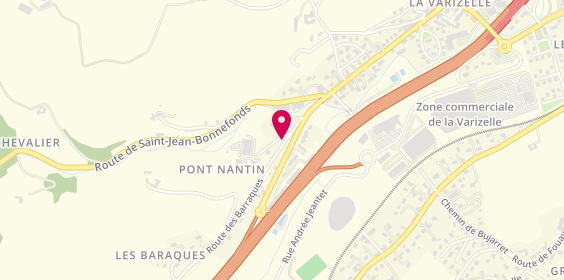 Plan de T.M.D.I, Chemin Pont Nantin, 42400 Saint-Chamond