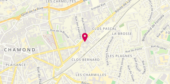 Plan de Start Elec, 52 Rue Victor Hugo, 42400 Saint-Chamond