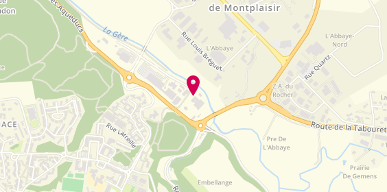 Plan de Help Confort, Boulangerie Marie Blachère
Zone Artisanale la Gere de Malissol Parking Intermaché Derrière, 38200 Vienne