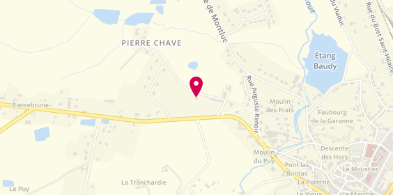 Plan de ALLARD Électricité, 12 Pierrechave, 87500 Saint-Yrieix-la-Perche