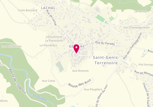 Plan de Genelec, 630 Route de l'Hopital de Gravenand Les Fouillasses, 42800 Genilac