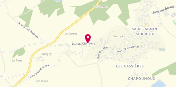 Plan de Apae Aide Professionnel Pour Artisa, 665 Rue du Châtenay, 38300 Saint-Agnin-sur-Bion