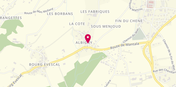 Plan de Hacault Elec, 697 Route des Fabriques, 73250 Saint-Pierre-d'Albigny