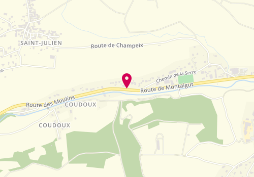 Plan de M2elec, 20 Route Montaigut, Bis, 63320 Champeix