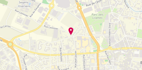 Plan de GUIPPE Fabien, 1 Rue Lavoisier, 38300 Bourgoin-Jallieu