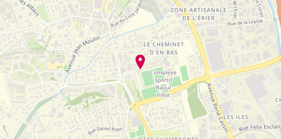 Plan de Ginet Elec, 55 Rue des Champagnes, 73290 La Motte-Servolex