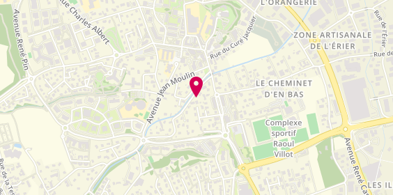 Plan de Bollon Elec, 125 Rue Doct Gasca, 73290 La Motte-Servolex