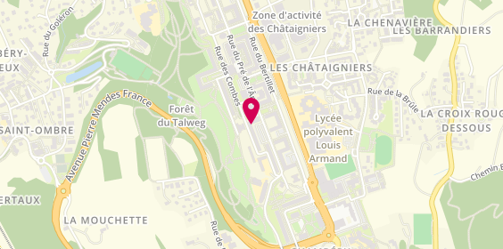 Plan de Ac Plus, 101 Square du Chablais, 73000 Chambéry