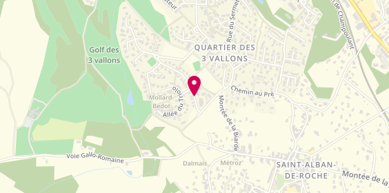 Plan de THERY Laurent, le Belvedere Appt 93C
24 Rue du Chateau Delay, 38080 L'Isle-d'Abeau