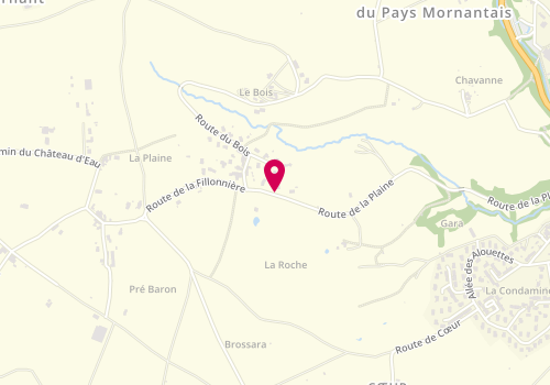 Plan de Yves Montaut, Route Plaine, 69440 Mornant