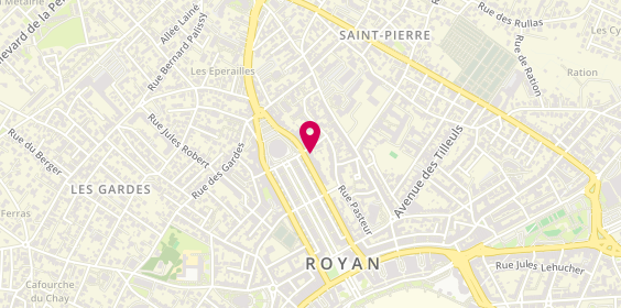 Plan de Connect Elec 17, 63 Rue Font de Cherves, 17200 Royan