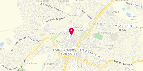 Plan de A.B.I Electricite, 35 Rue Prte Chadut, 69590 Saint-Symphorien-sur-Coise