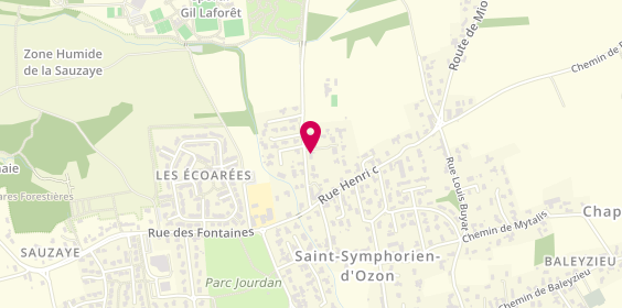 Plan de Monegat Patrice, 8 A chemin de l'Ozon, 69970 Chaponnay