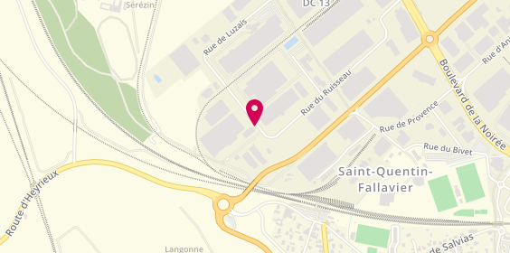 Plan de Jason, 95 Rue Ruisseau, 38070 Saint-Quentin-Fallavier