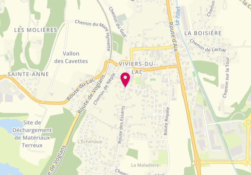 Plan de Pession Yves Electricite Mesure Geo, 136 Route Essarts, 73420 Viviers-du-Lac