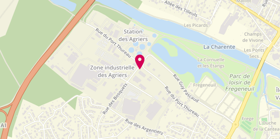 Plan de Brunet Angouleme, 20 Rue des Bosquets, 16000 Angoulême