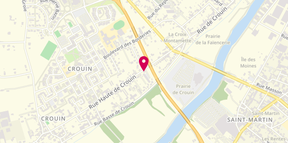 Plan de Brunet Cognac, 63 Rue Haute de Crouin, 16100 Cognac