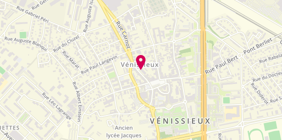Plan de D123 Services, 47 avenue Jean Jaurès, 69200 Vénissieux