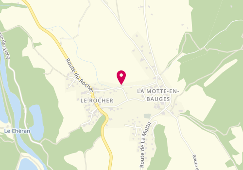 Plan de Starwatt Electricité Solaire, 96 Route des Moulins, 73340 La Motte-en-Bauges