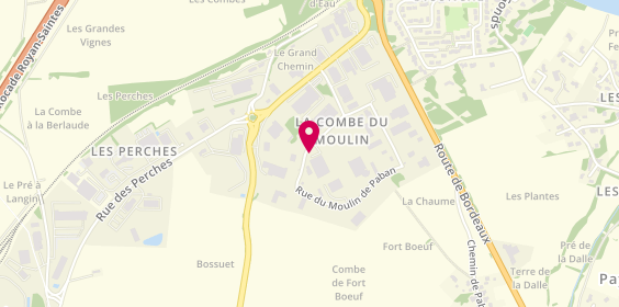 Plan de Drouillac - Apst - Boutrand, 7 Rue du Moulin de Paban, 17100 Saintes