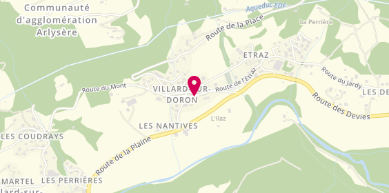Plan de FR.ELEC - VLACICH Frédéric, 96 Rue du Village, 73270 Villard-sur-Doron