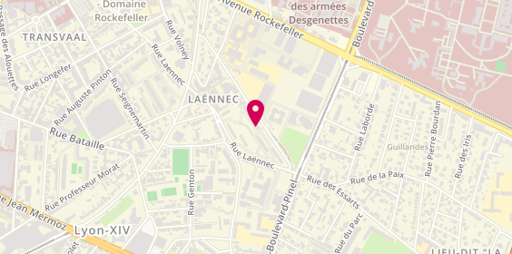 Plan de Elb, 119 Rue Laënnec, 69008 Lyon