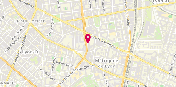 Plan de Martins, 293 Rue Garibaldi, 69007 Lyon