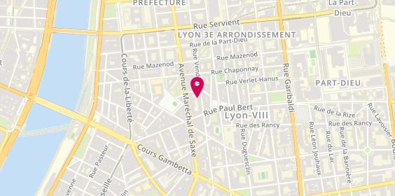 Plan de AdEL Smart Building Solutions, 254 Rue Vendôme, 69003 Lyon