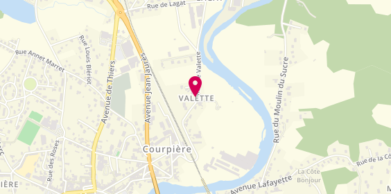 Plan de S A V E, 12 Rue Valette, 63120 Courpière