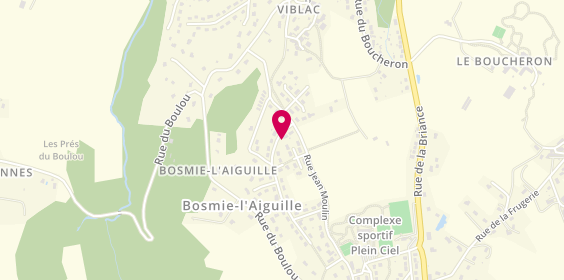 Plan de P-Gelec, 11 Rue des Bouvreuils, 87110 Bosmie-l'Aiguille