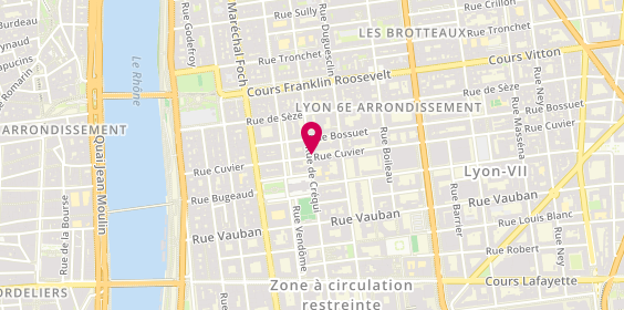 Plan de Atelier 2 Créqui, 117 Rue de Créqui, 69006 Lyon