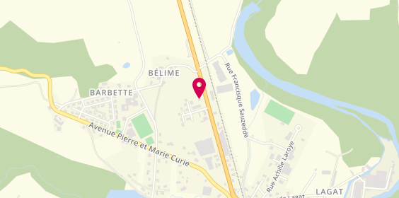 Plan de AJ-Elec, 31 Route de Clermont, 63120 Courpière