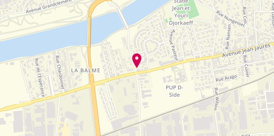 Plan de Hi Tech Electricite, 1 Rue Paul Marcellin, 69150 Décines-Charpieu