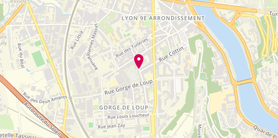 Plan de Luxelec, 9 Rue de la Grange, 69009 Lyon
