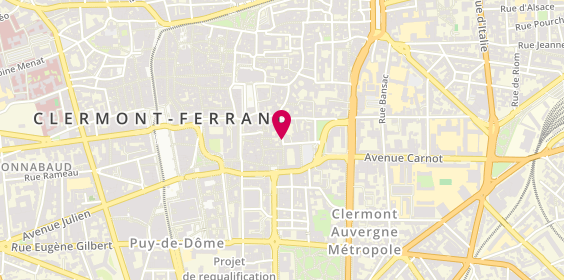 Plan de GERMA Thierry, 12 Rue Abbé Girard, 63000 Clermont-Ferrand