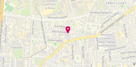 Plan de Aci réseaux, Localisation
40 Rue de Bruxelles, 69100 Villeurbanne