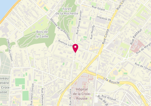 Plan de EGELM ENERGIE, 24 Rue Pierre Brunier, 69300 Caluire-et-Cuire