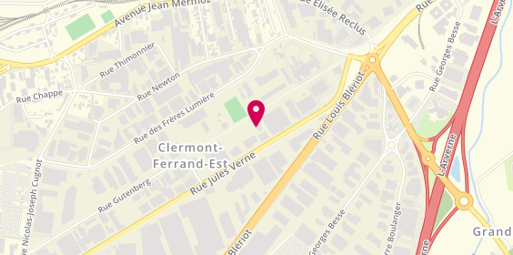 Plan de Gf3e, 45 Rue Jules Verne, 63100 Clermont-Ferrand