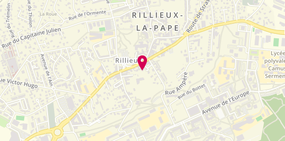 Plan de A.2.E, 265 Rue Antoine de Saint Exupéry, 69140 Rillieux-la-Pape