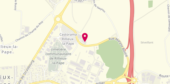 Plan de CITEOS / Omexom, 325 Bis Rue Maryse Bastié, 69140 Rillieux-la-Pape