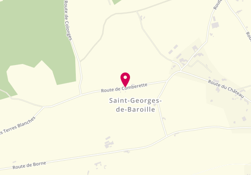 Plan de MICHAUD Lionel, Comberette, 42510 Saint-Georges-de-Baroille
