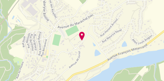 Plan de Elec Habitat Pro, avenue de Juriol, 87410 Le Palais-sur-Vienne