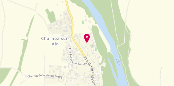 Plan de CLEYET Gilbert, 13 Chemin Cuire, 01800 Charnoz-sur-Ain