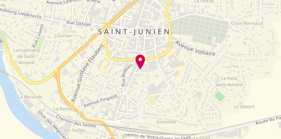Plan de Dany Jourdy, 5 Rue Corneboeuf, 87200 Saint-Junien